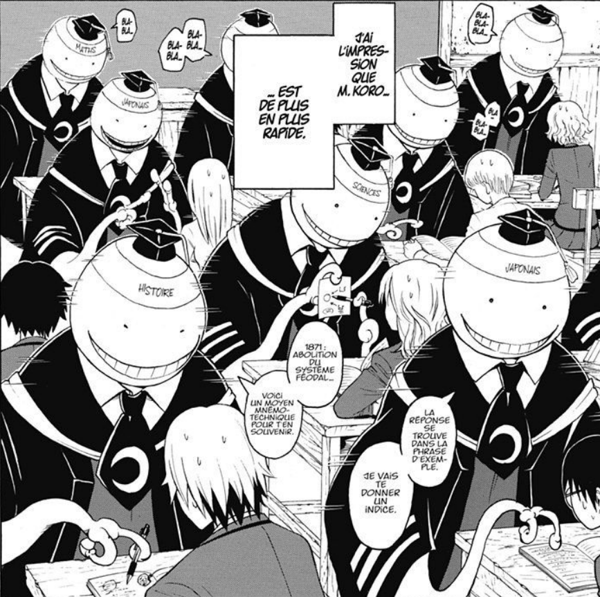 Koro-sensei dans Assassination Classroom